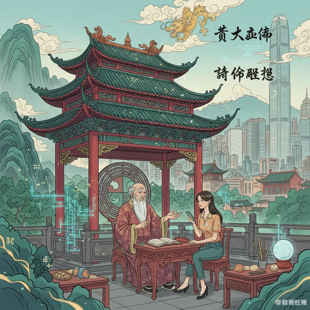 睇相師傅 - 黃大仙廟