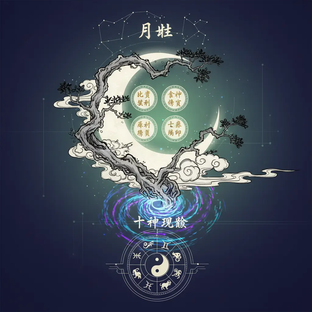 十神理論 - 月柱
