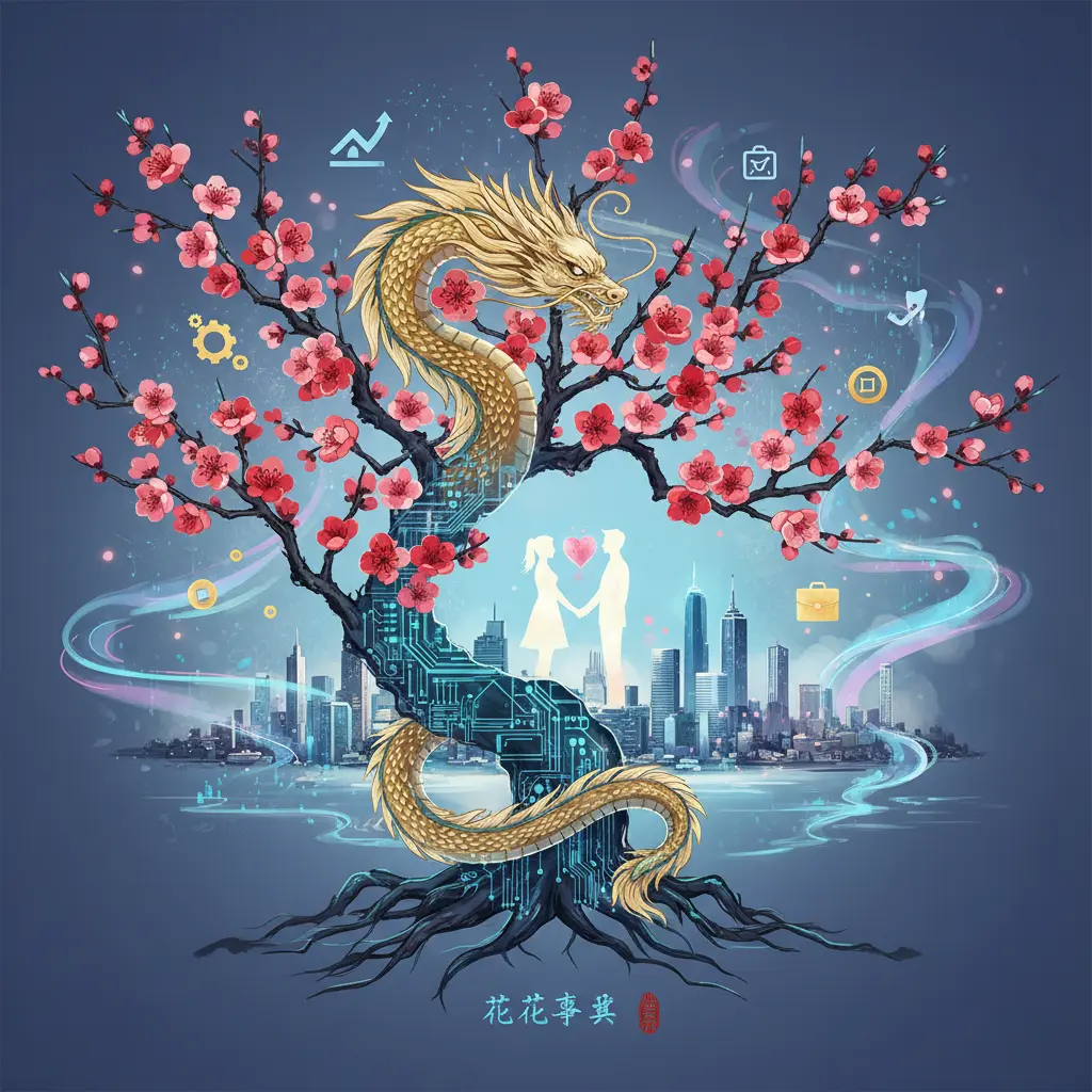 事業運 - 桃花運