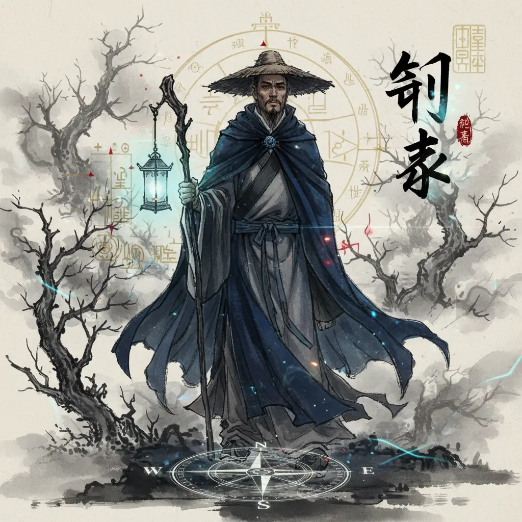 盲派命理 - 弔客