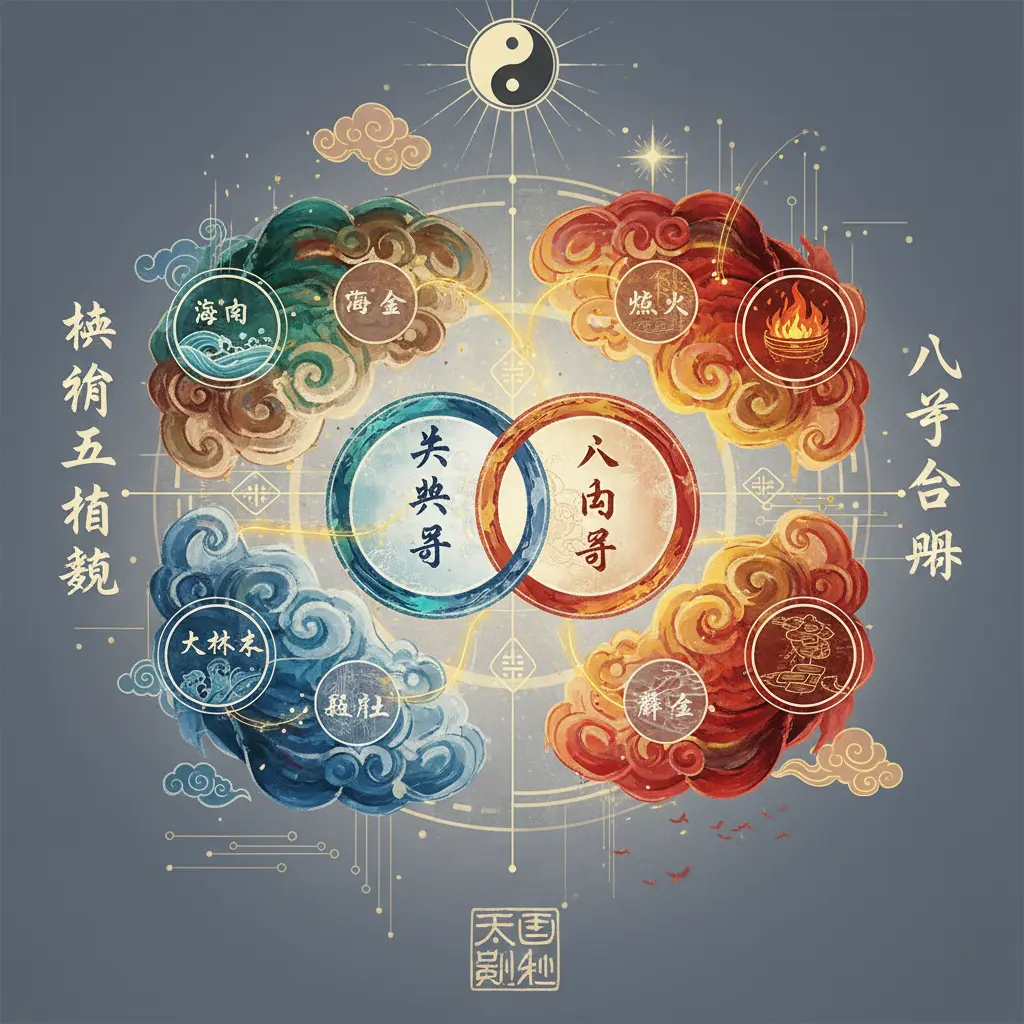 八字合盤 - 納音五行理論