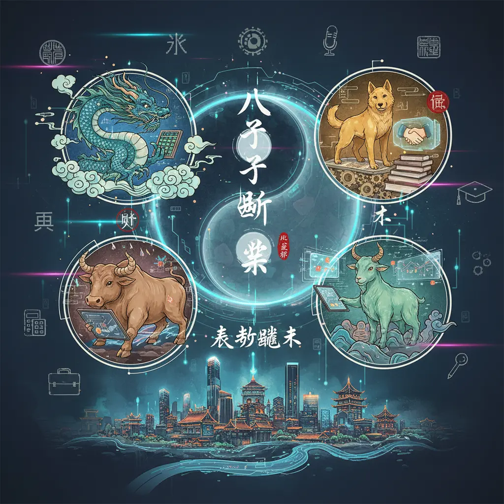 八字斷事業 - 辰戌醜未