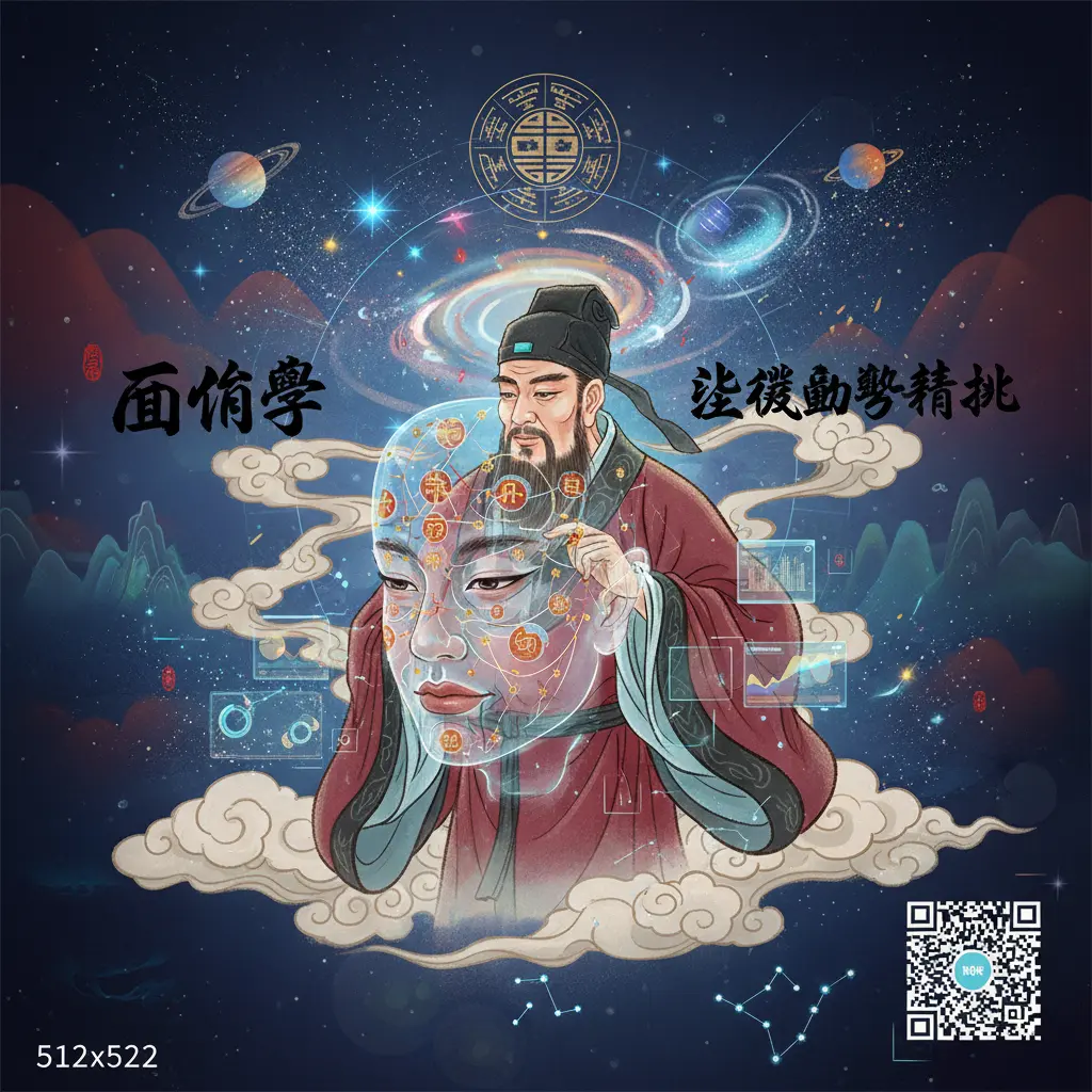 紫微鬥數精批 - 面相學