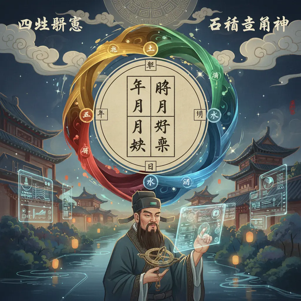 五行喜用神 - 四柱預測