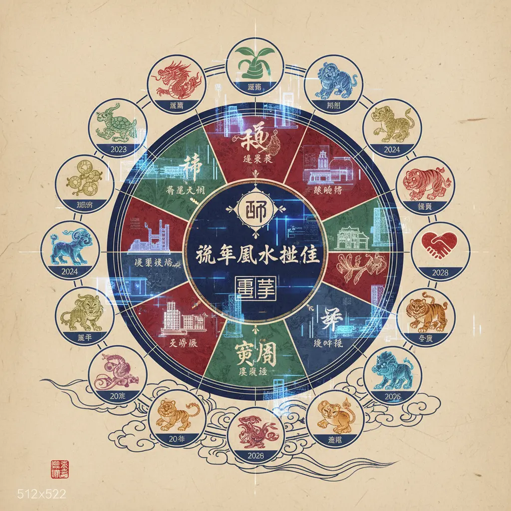 流年風水 - 風水擺位