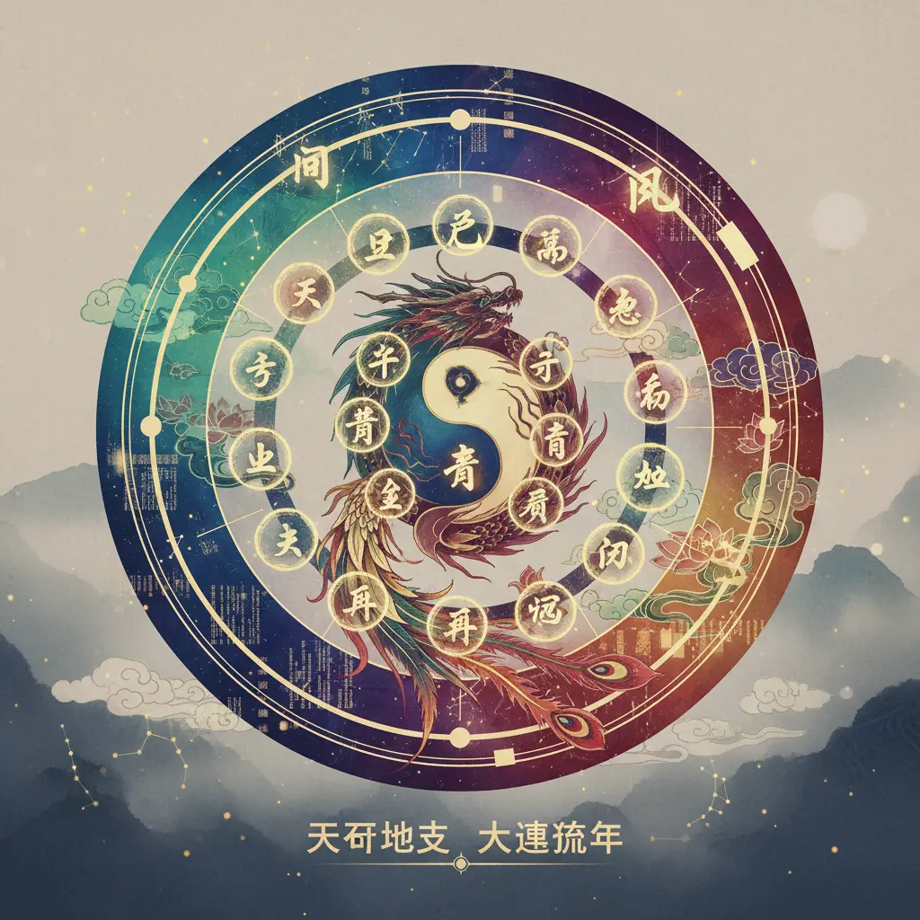 大運流年 - 天干地支
