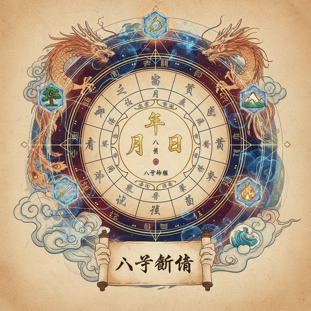 八字算命 - 八字命盤