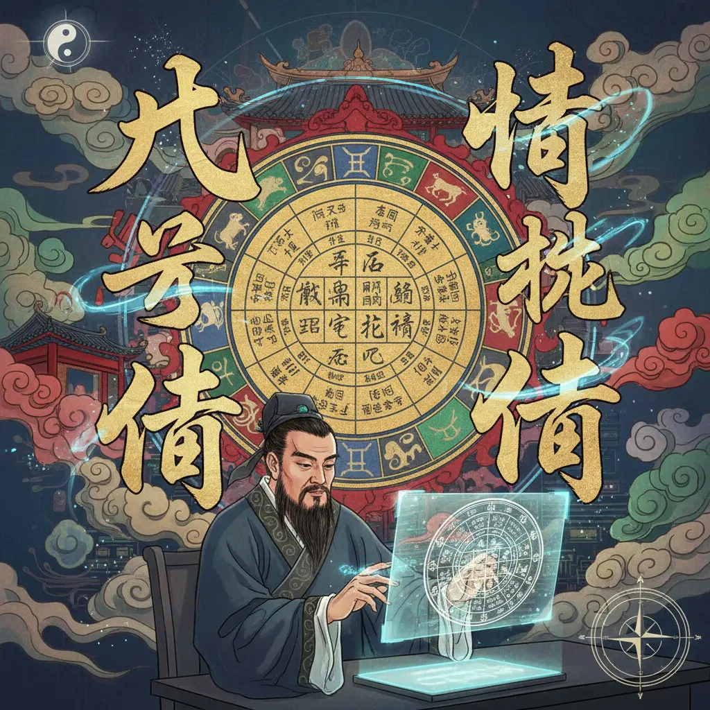 八字批命 - 八字命盤