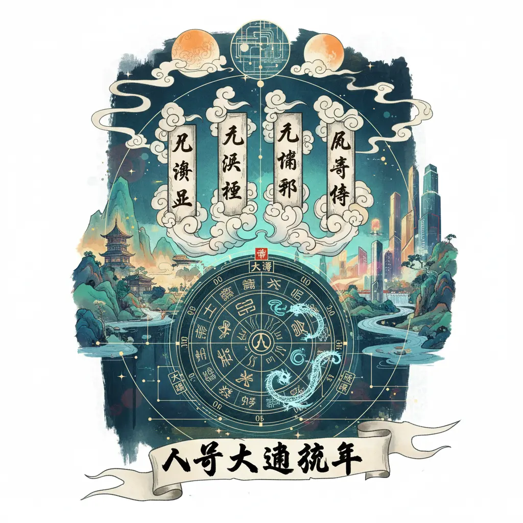 大運流年 - 八字