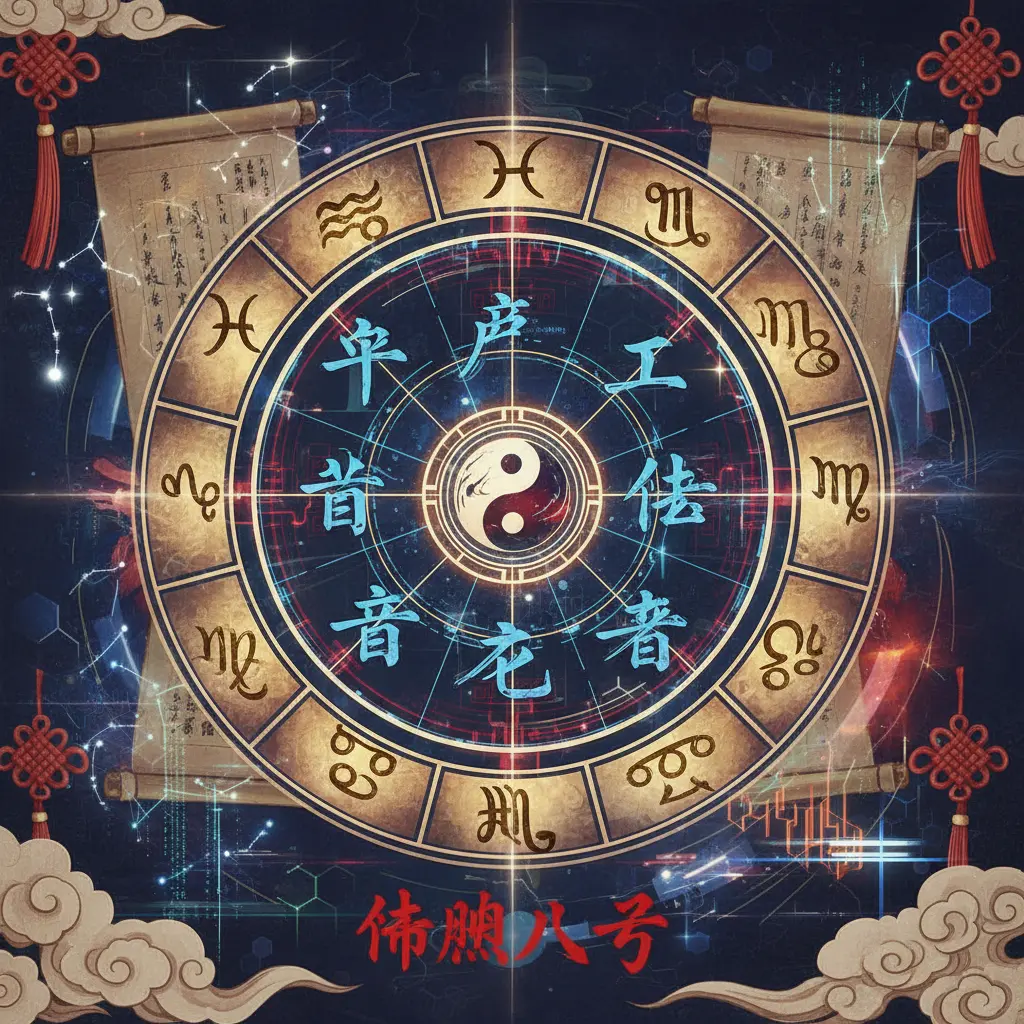 命盤八字 - 八字命盤