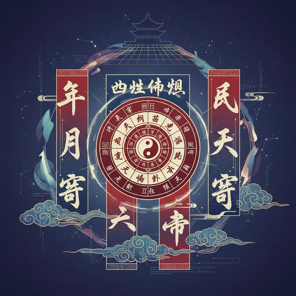 四柱命盤 - 四柱八字