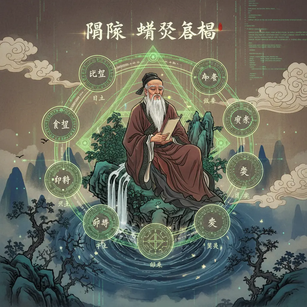 旺衰格局 - 盲派