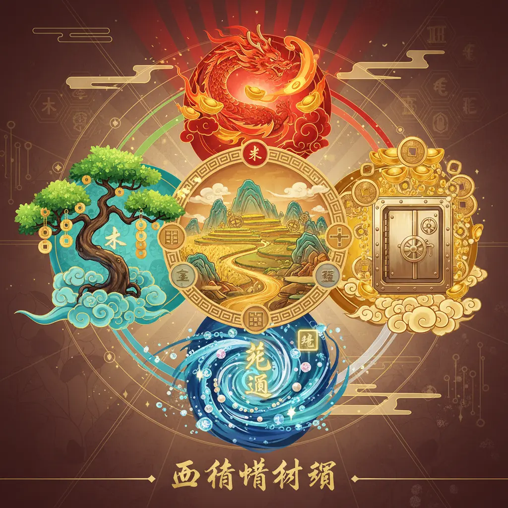 旺財運 - 五行