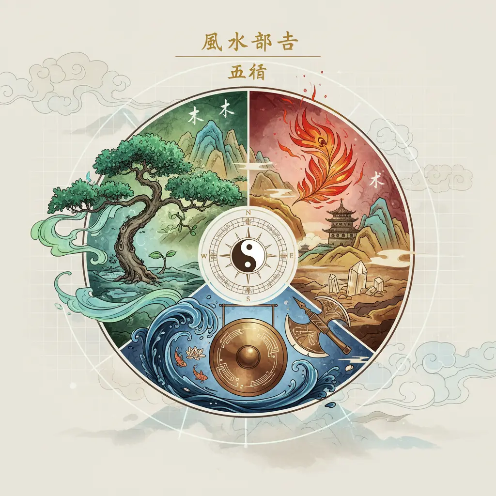 風水報告 - 五行