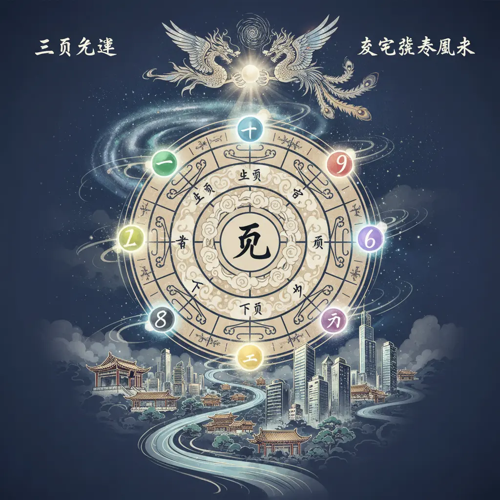 玄空飛星風水 - 三元九運
