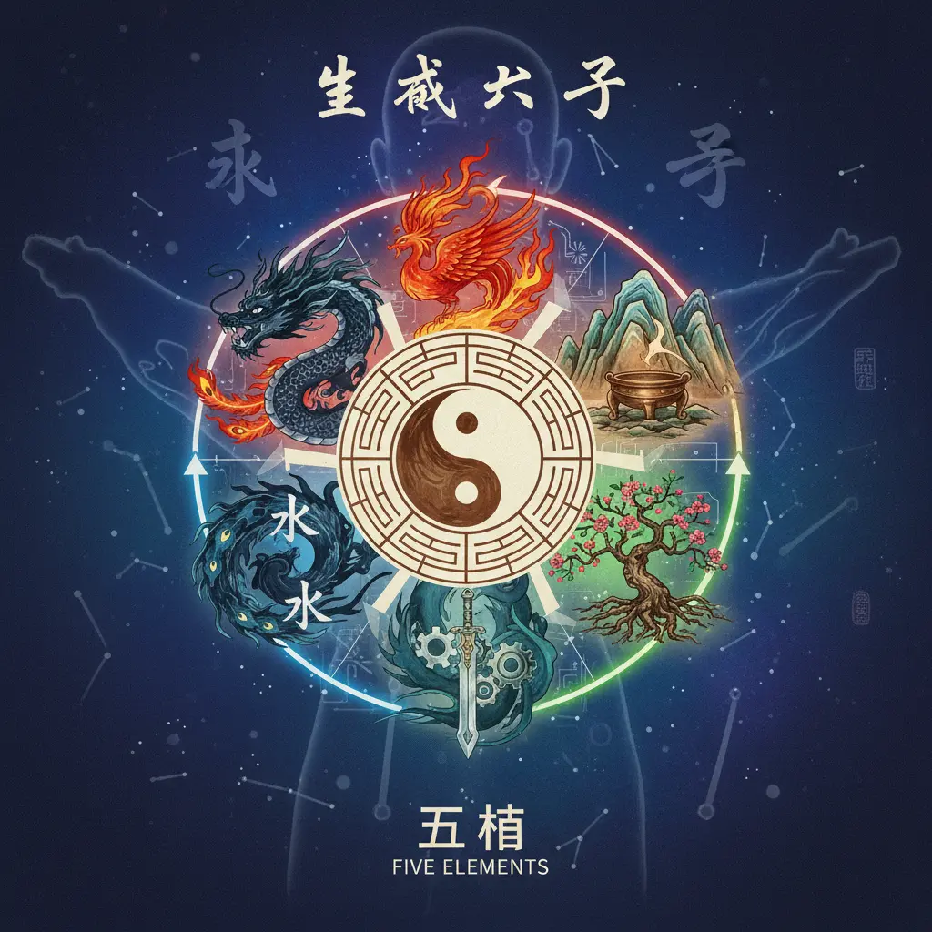 生辰八字 - 五行