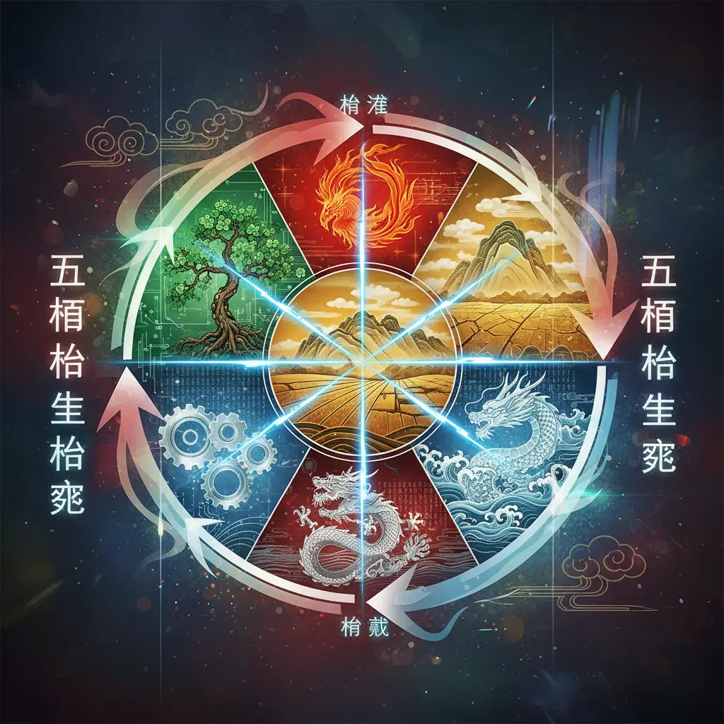 五行相生相剋 - 五行