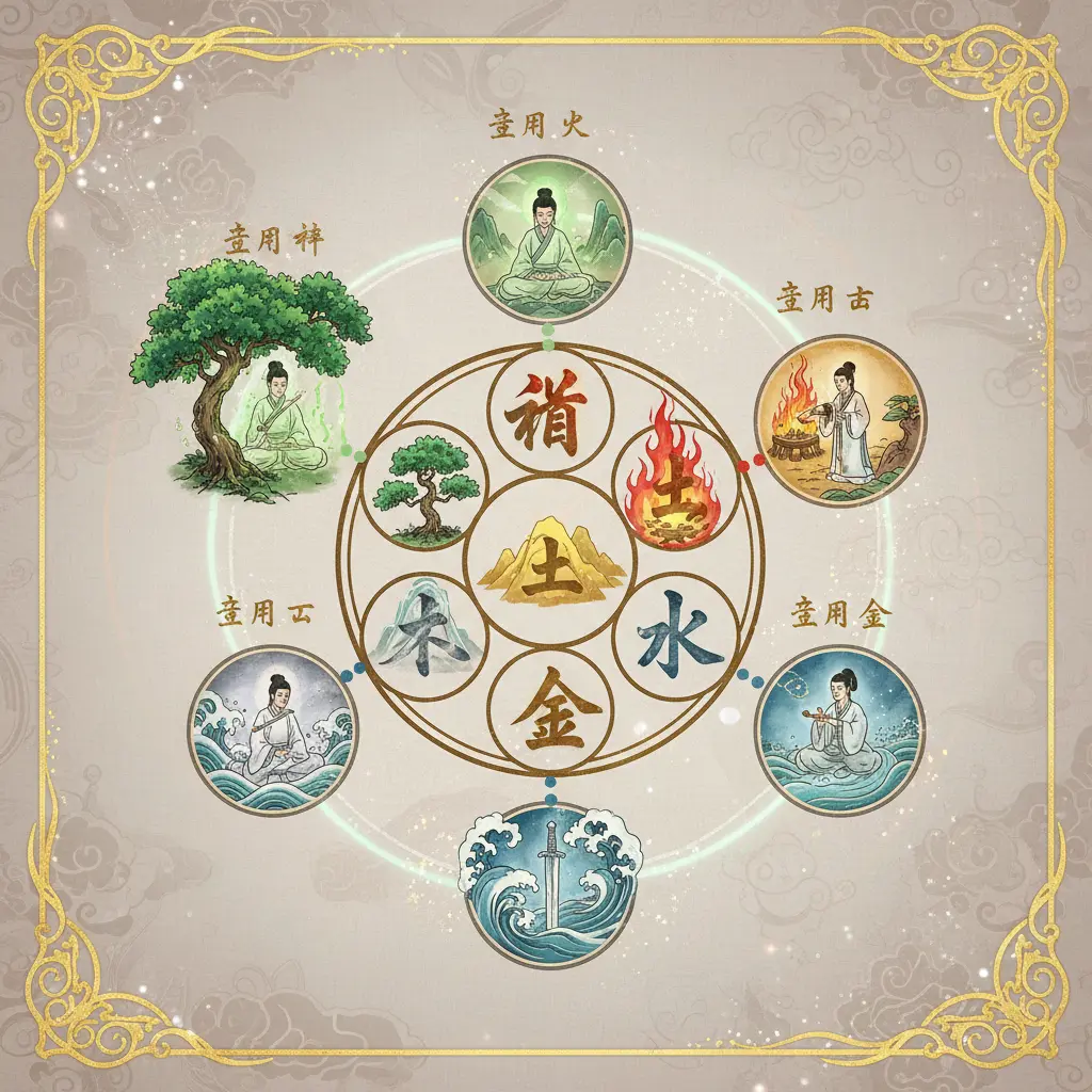 五行喜用神 - 五行