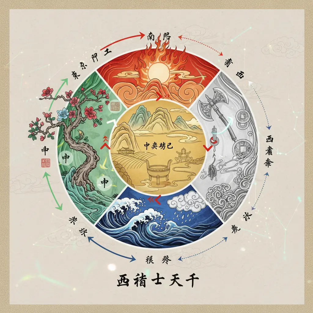 十天干理論 - 五行
