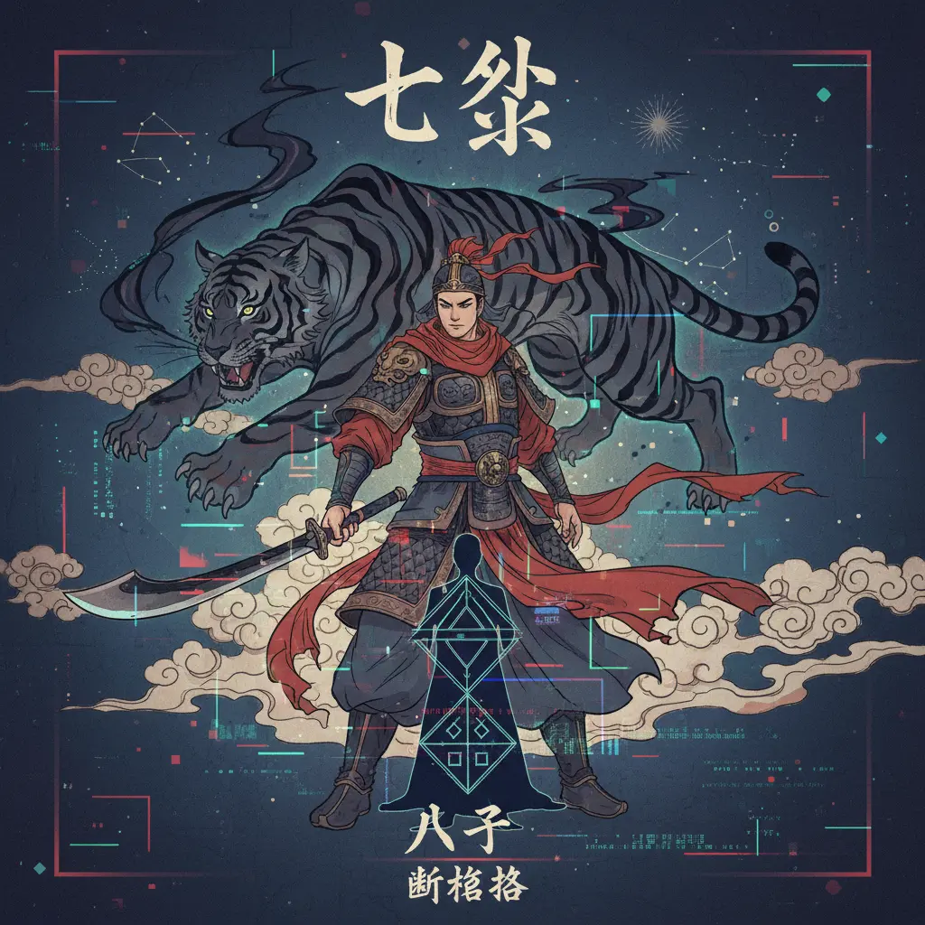 八字斷性格 - 七殺