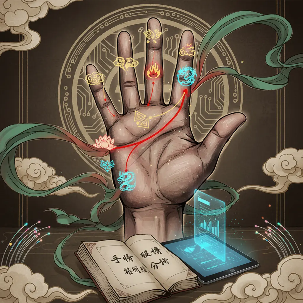 手相解讀 - 感情線