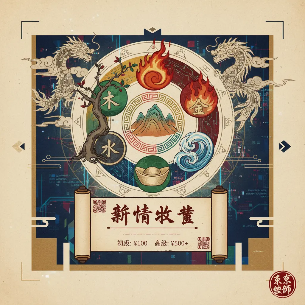 算命收費 - 五行