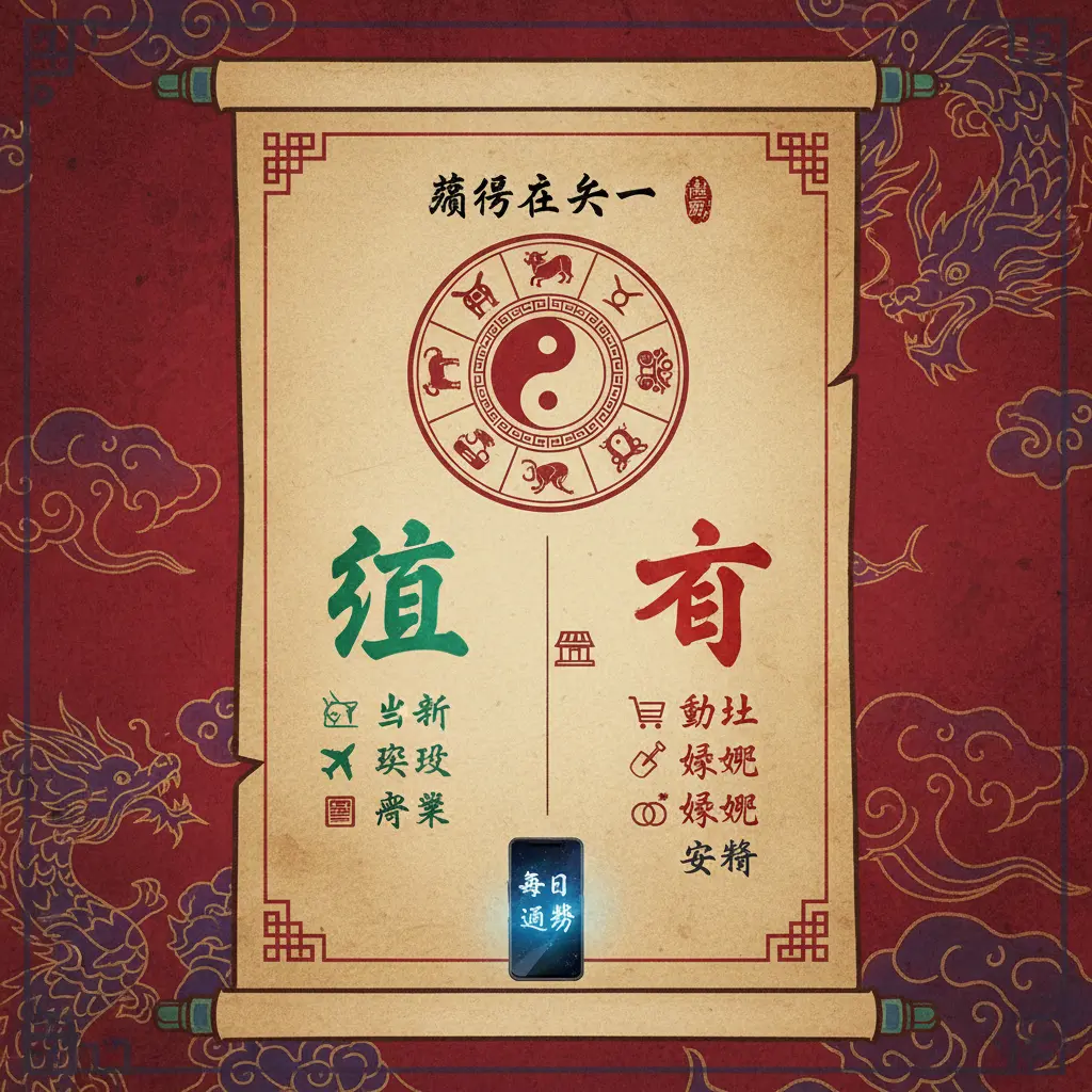 每日宜忌 - 農民曆