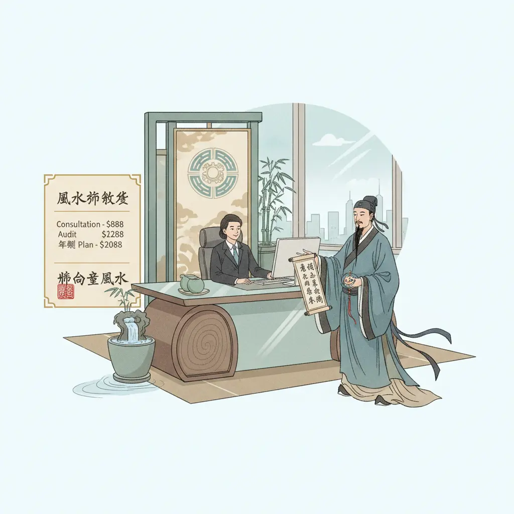風水師收費 - 辦公室風水