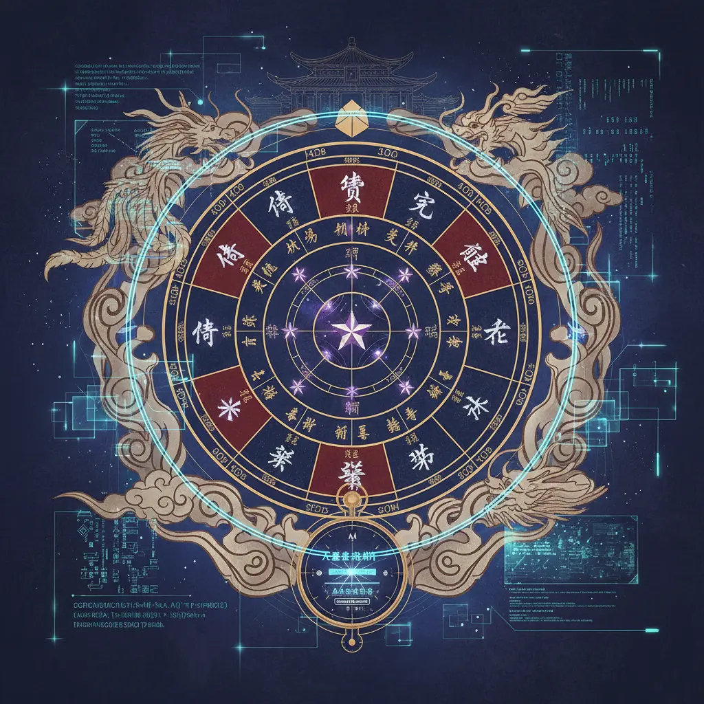 命盤排盤 - 紫微鬥數