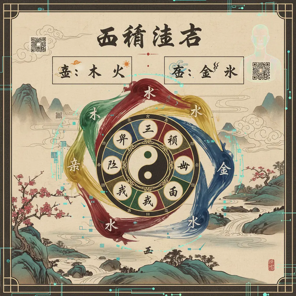 五行喜忌 - 八字五行