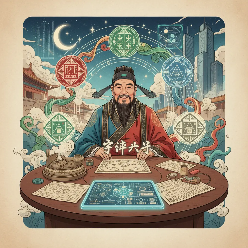 朱在淵師傅 - 子平八字