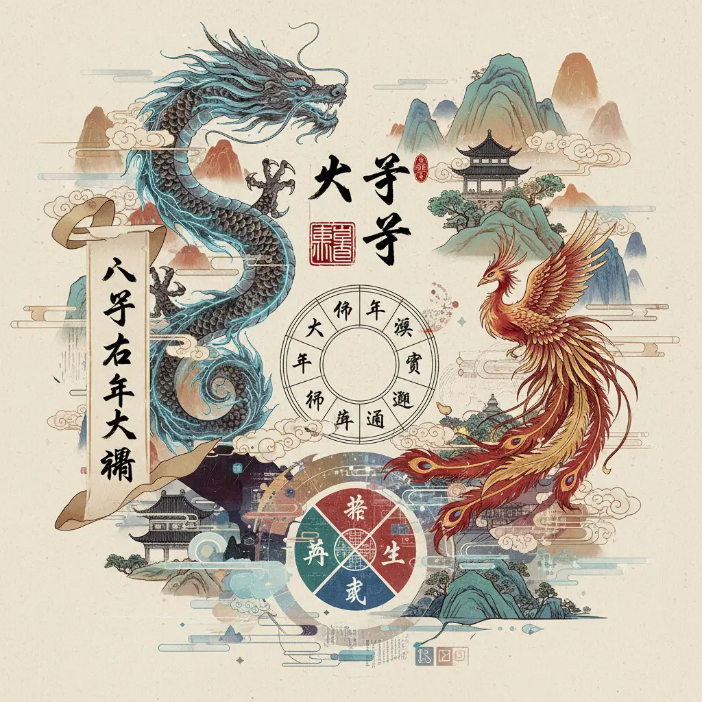 八字十年大運 - 八字