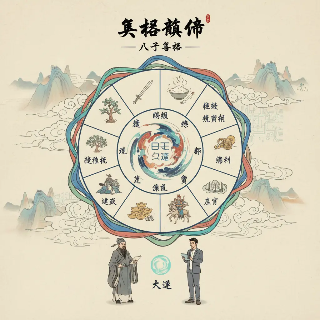 格局論命 - 八字格局