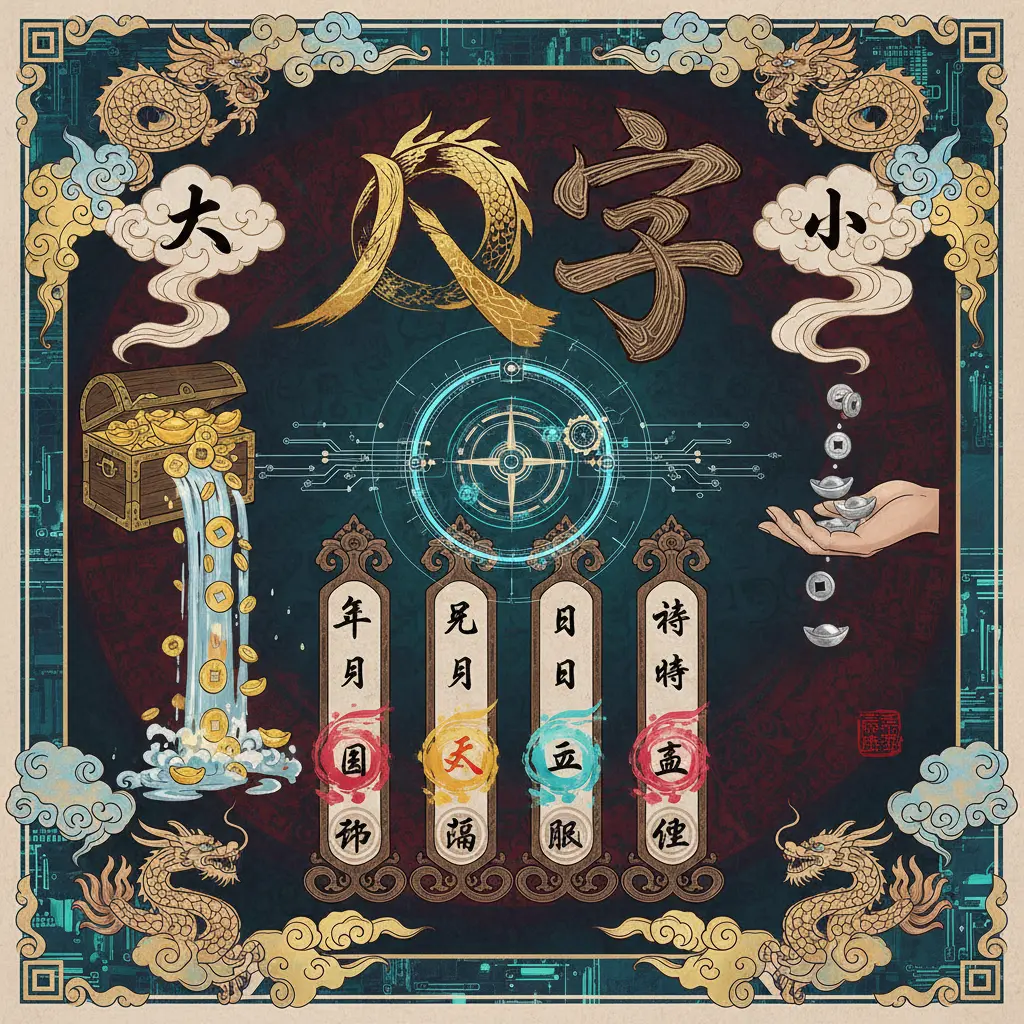 財運大小 - 八字