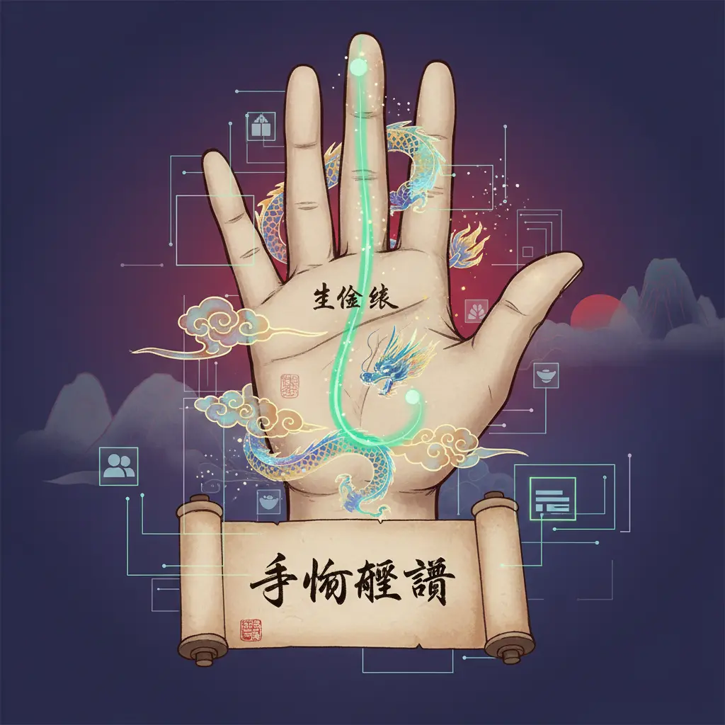 手相解讀 - 生命線