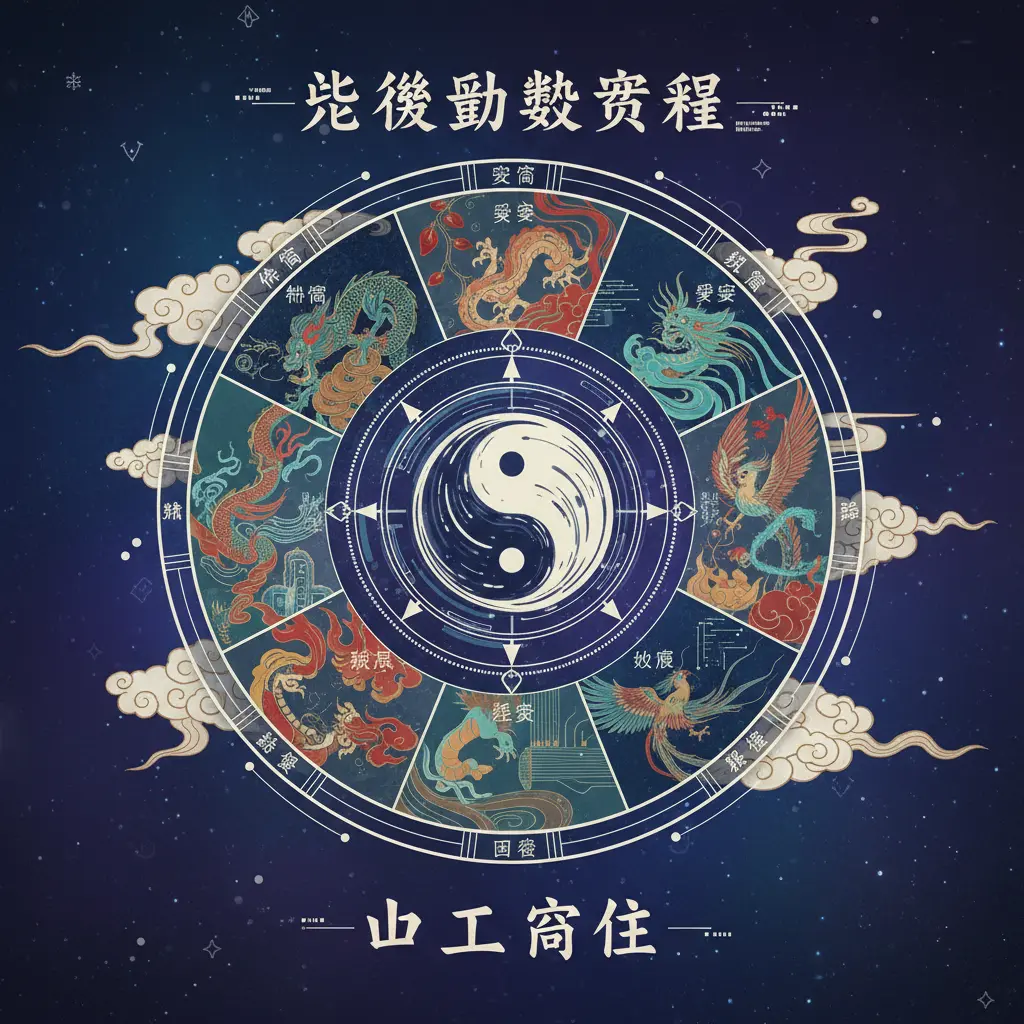 紫微鬥數課程 - 十二宮位