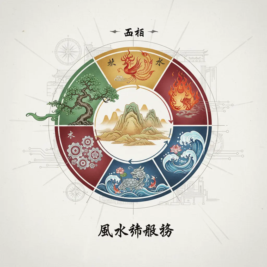 風水師服務 - 五行