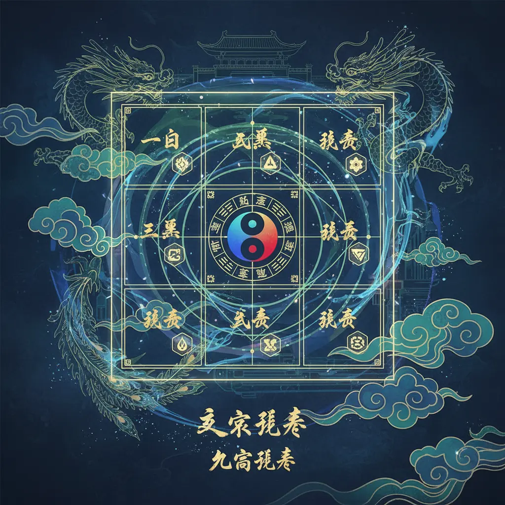 玄空飛星 - 九宮飛星