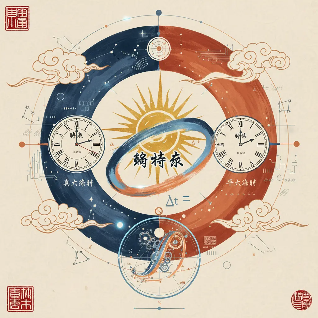 真太陽時 - 均時差