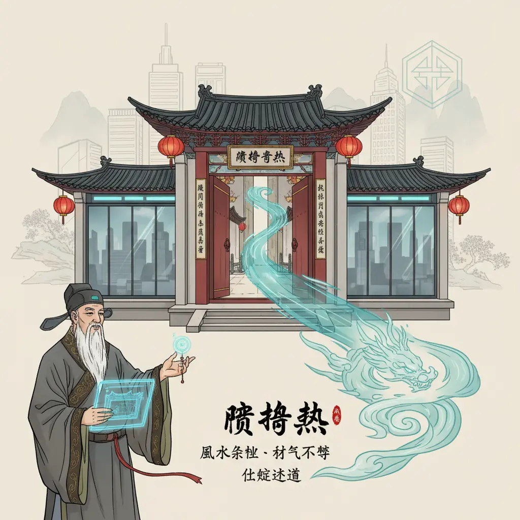 風水案例 - 穿堂煞