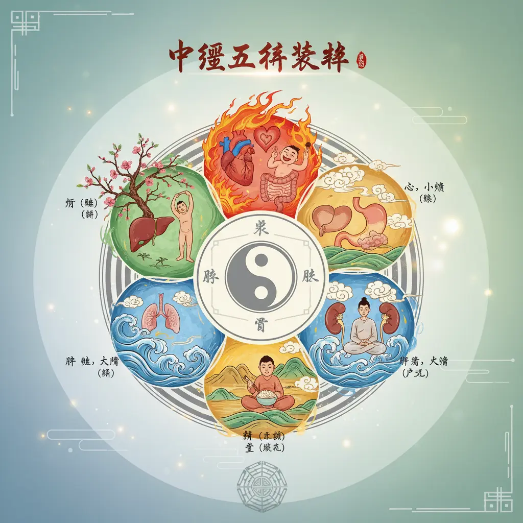 五行結構 - 中醫