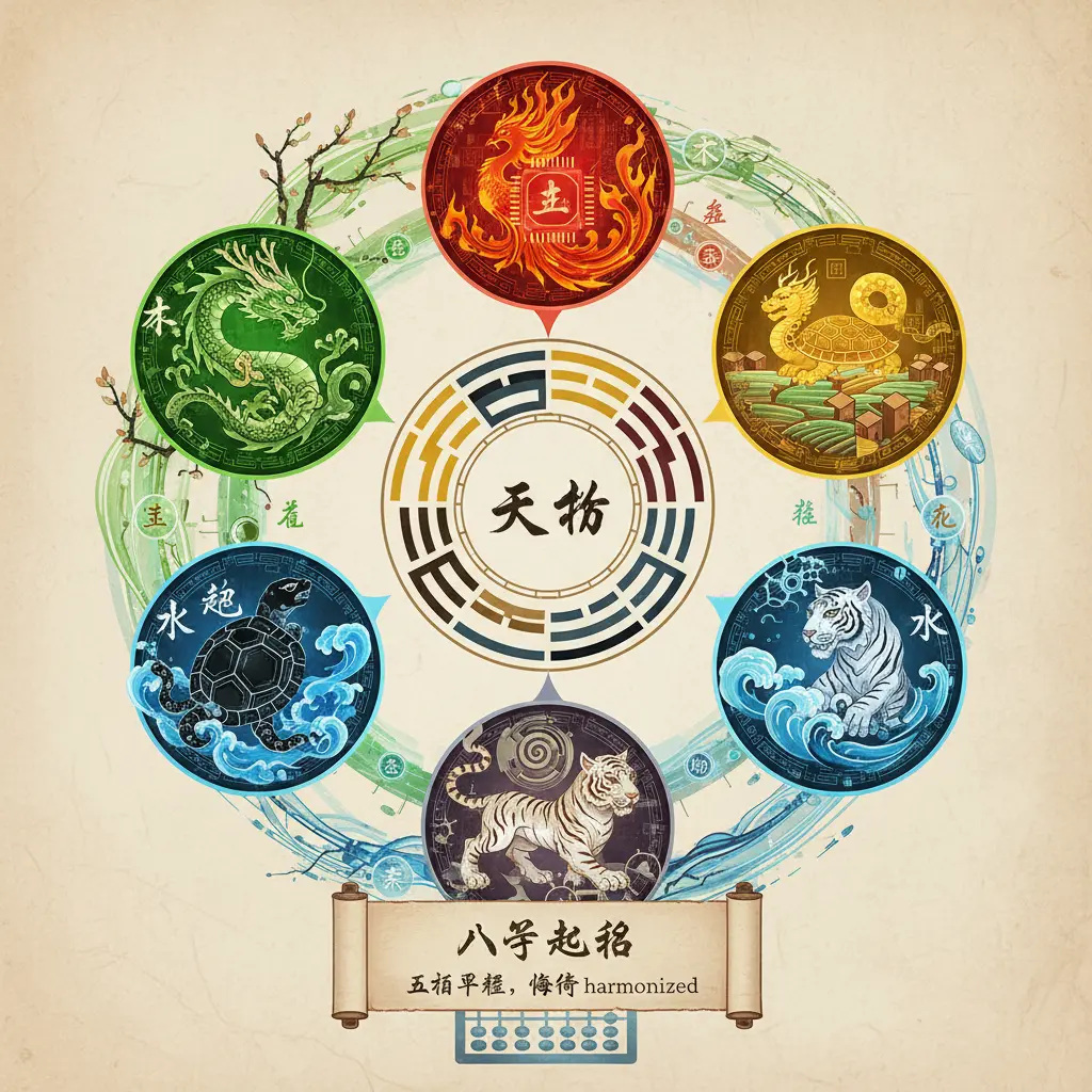 八字起名 - 五行