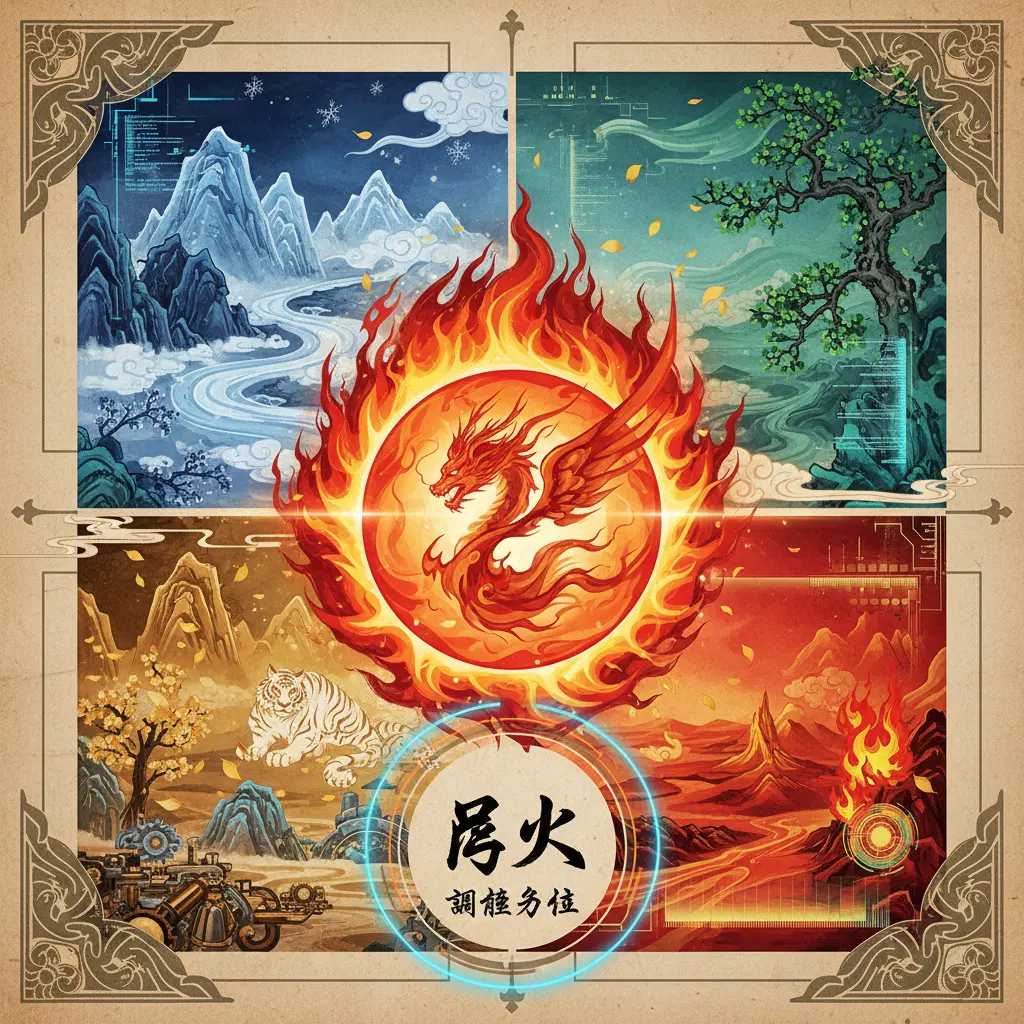 調候方位 - 丙火