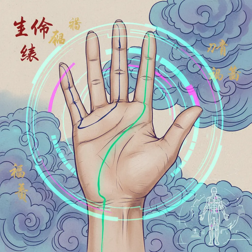 手相學 - 生命線