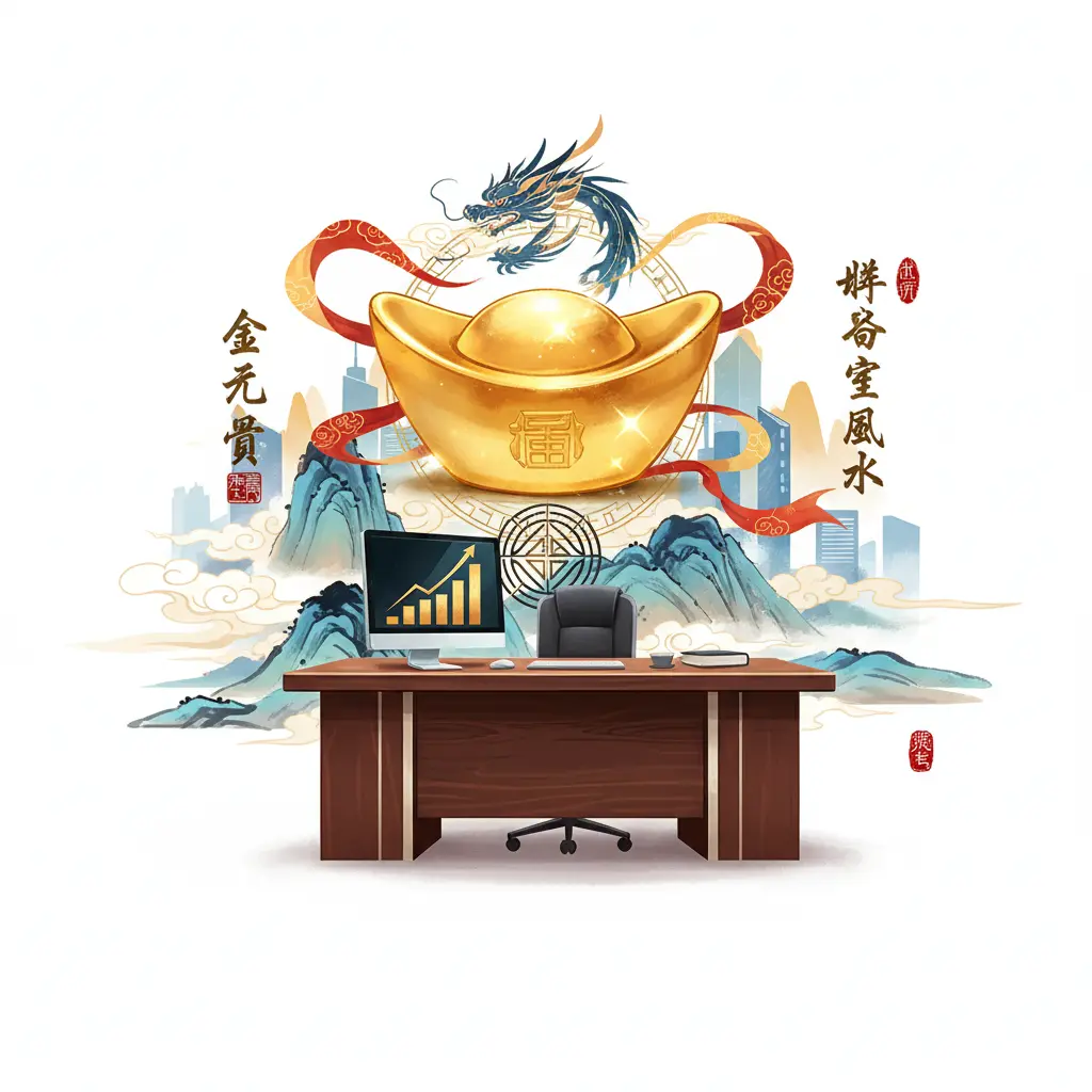 辦公室風水 - 金元寶