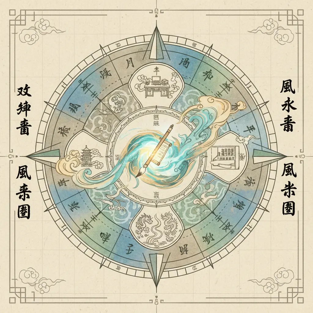 風水草圖 - 文曲