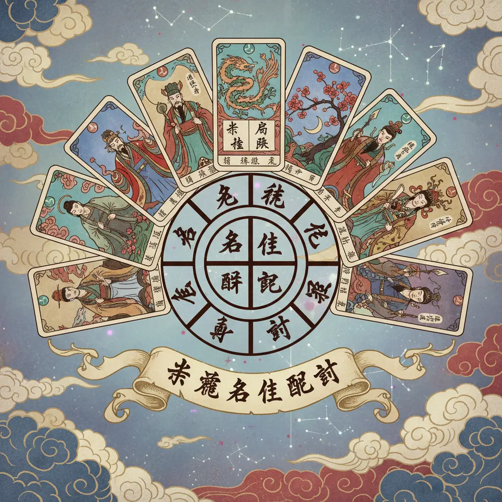 姓名配對 - 塔羅牌