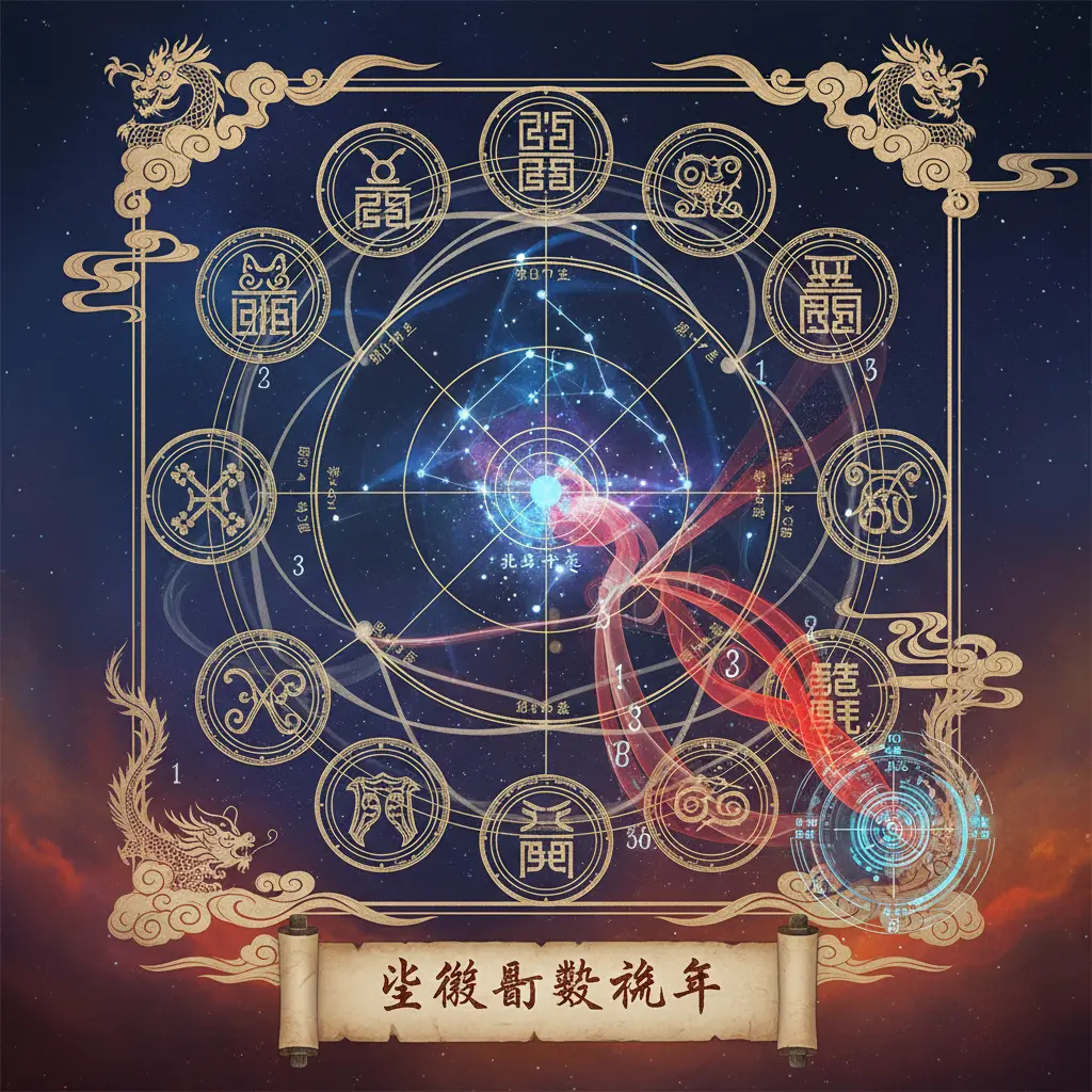 流年 - 紫微鬥數命盤