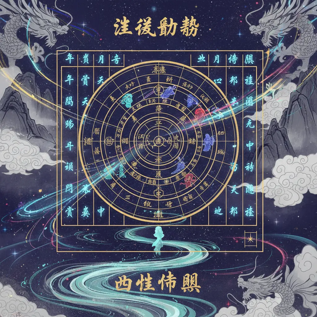 四柱命盤 - 紫微鬥數