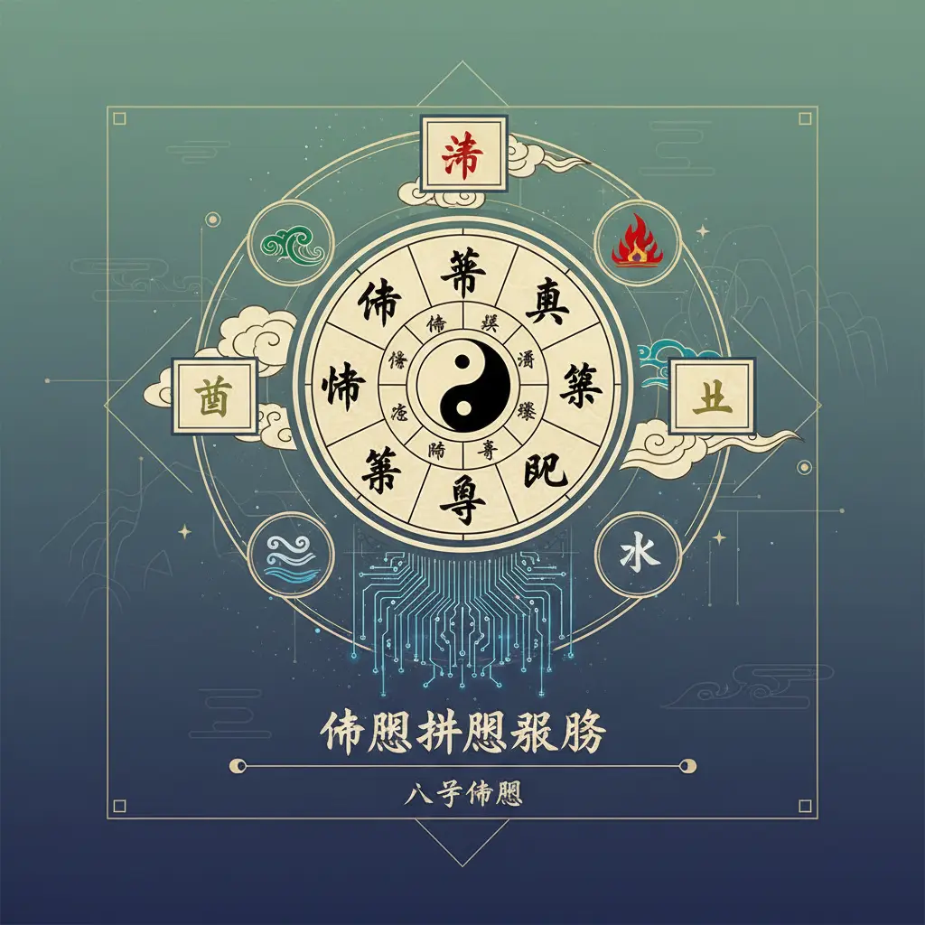 命盤排盤服務 - 八字命盤